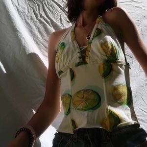 Vintage Dior Corset Halter Top